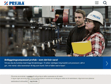 Tablet Screenshot of prema.se