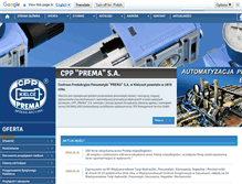 Tablet Screenshot of prema.pl